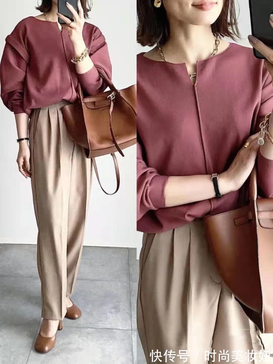 路人感 中年小个子会穿更重要,“选松不选紧”,轻松摆脱路人感