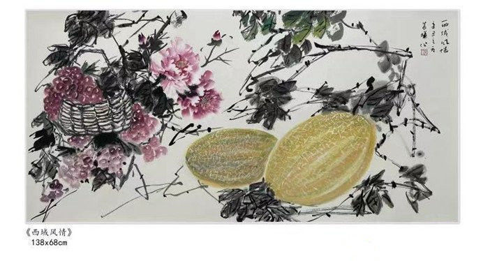 中国工笔画协会&画家晨曦(尹凤春)——作品素墨由心、苍翠秀润、清奇不俗