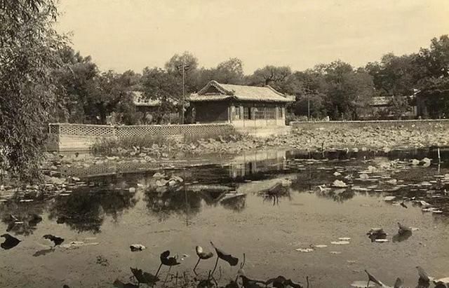 太液池|老照片：90年前中南海罕见影像，那时候这里还是公园