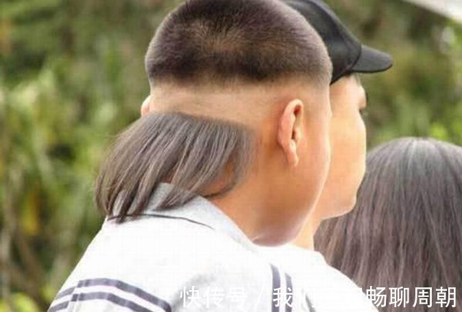 两边|最失败发型:卷毛在中间,刘海挂两边哈哈哈,你是男是女呀?