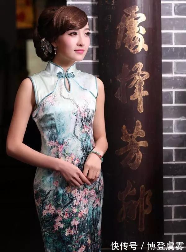 穿上旗袍|穿上旗袍的中国女人究竟有多美