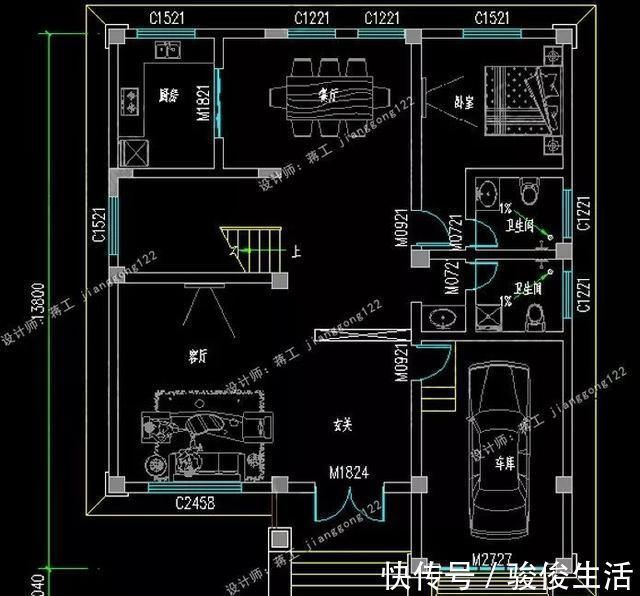 回乡|6款三层农村别墅，带车库30万起，回乡建房有面子有里子