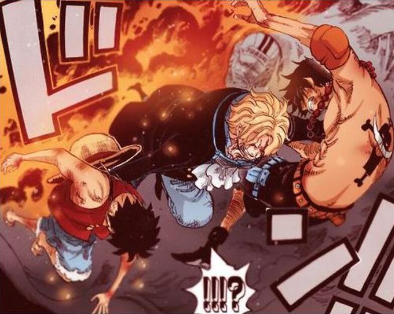 萨博|路飞三兄弟盗版手办,卖1千被炒到3万,主角却是赤犬