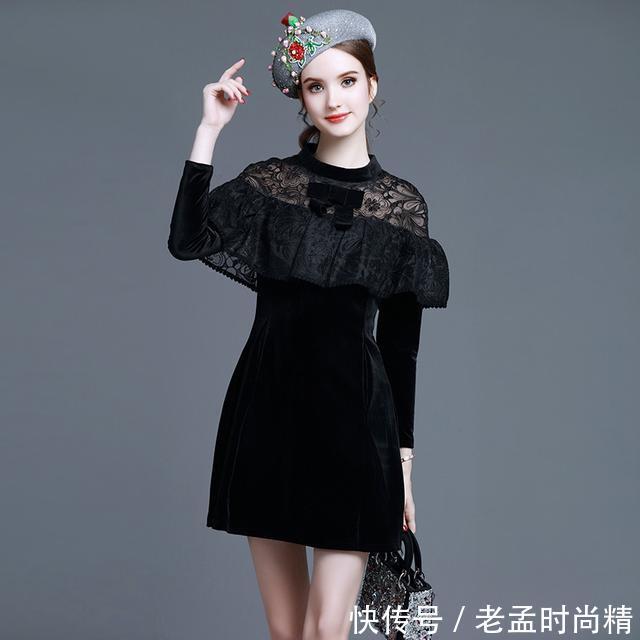 气质女神 出街or聚会都不落,小黑裙打造聚会气质女神