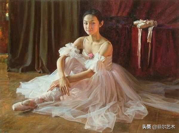 旅美画家关则驹最美人体油画，技法细腻、委婉含蓄