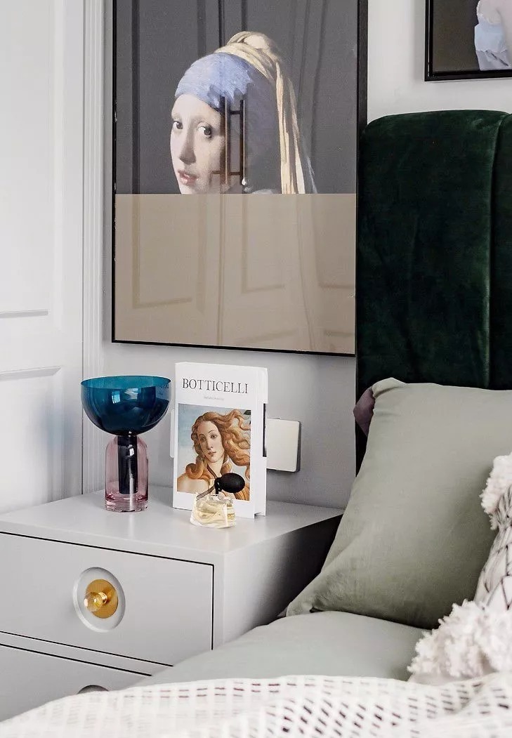 优雅|100㎡轻奢现代欧式风，大胆的色彩搭配，装出别样的优雅格调！