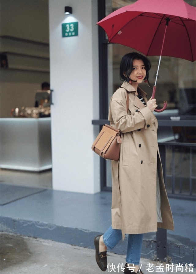 卡其色 早秋不知道怎么穿?瞧瞧三木这6套风衣搭配