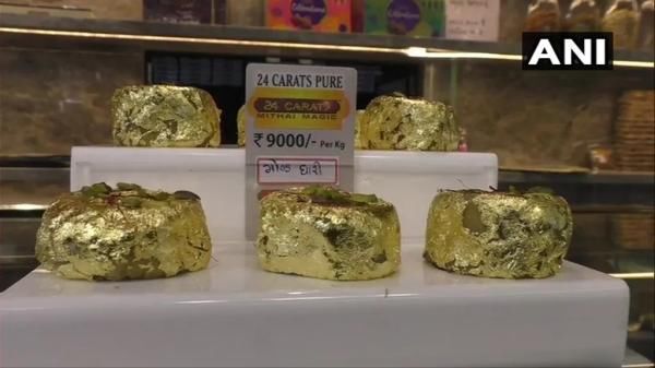 金箔|印度推出400元/斤的金箔蛋糕 店主:买的人不多……