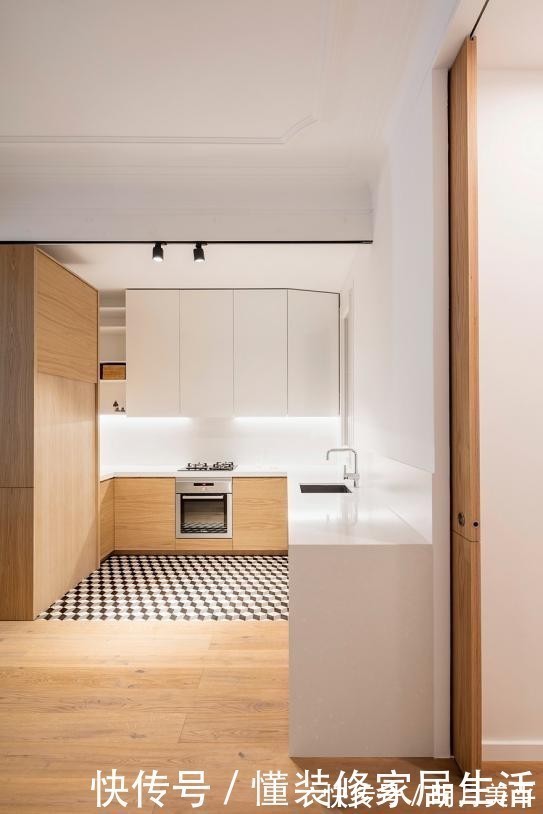 柜子|买这套105㎡房，装修坚持己见全屋做开放式设计，家里敞亮时尚