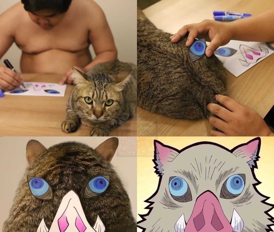 小哥|当泰国小哥盯上鬼灭之刃，炭治郎、大哥被玩坏！祢豆子看了想动手