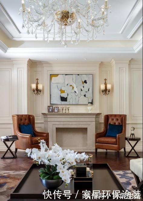 娱乐室|浪漫的法式公馆风,合理规划格局提升居住体验,第一眼就被吸引