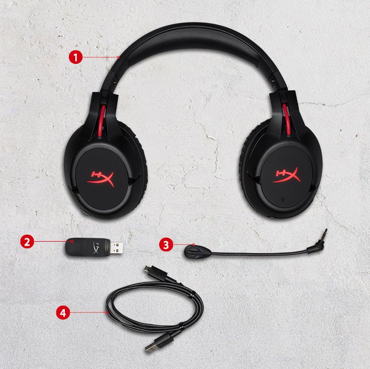 ps4|HyperX Cloud Flight 天箭无线游戏耳机更新：支持 PS5，766 元