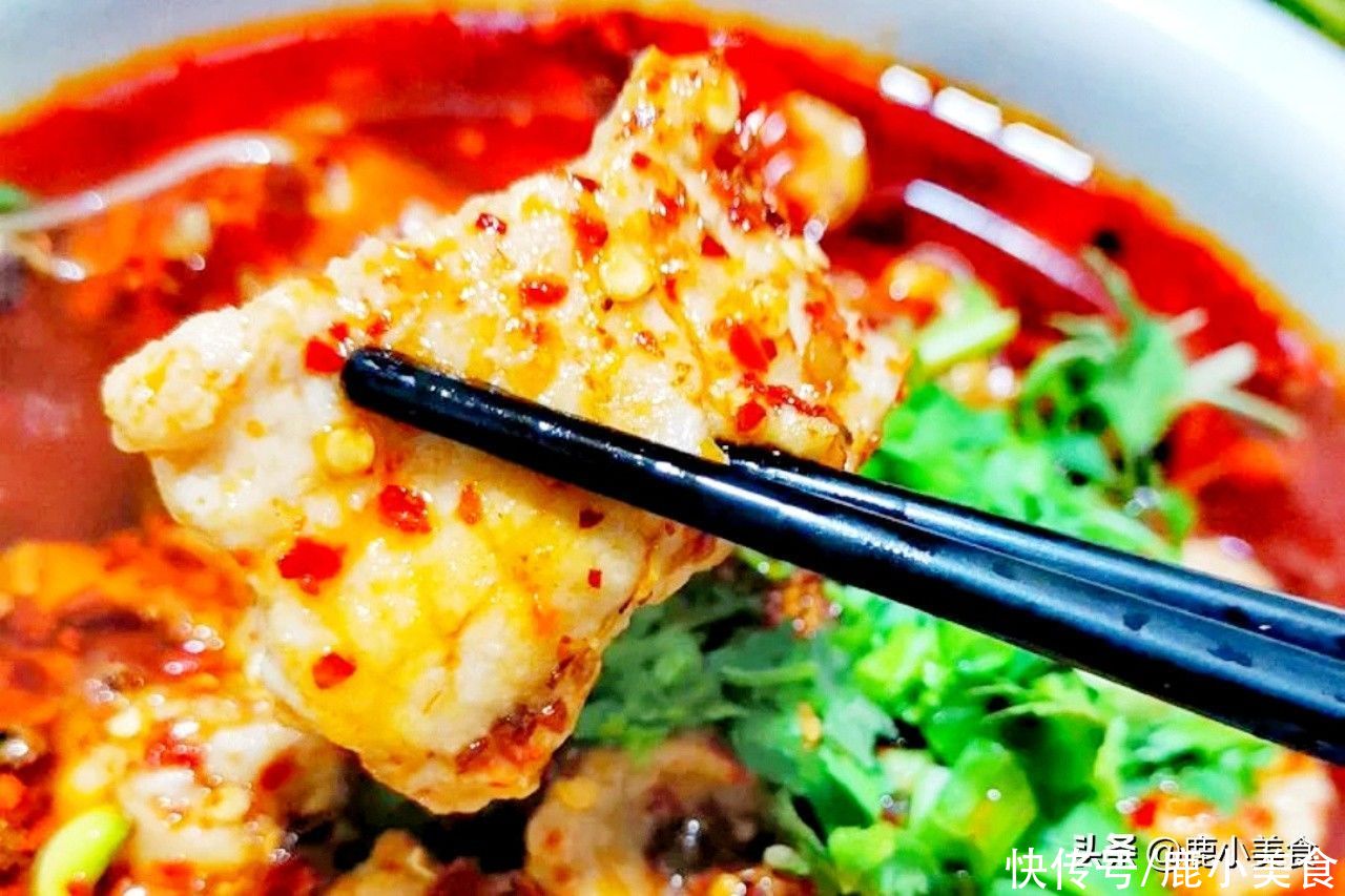 麻辣酱汤|水煮肉片的美味诀窍,掌握“4个技巧”,肉片麻辣鲜香,嫩滑入味