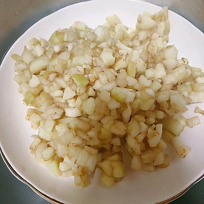 茄子肉丁打卤面