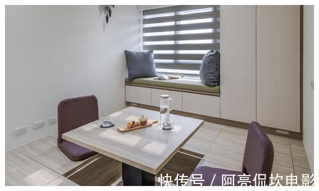 餐厅|116㎡三居室,巧用室内门,打造极具灵活开阔感的新家!