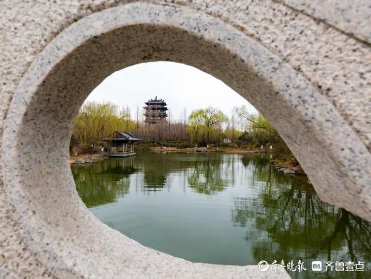 老年|春水初生！济南大明湖倒映着明媚的春天