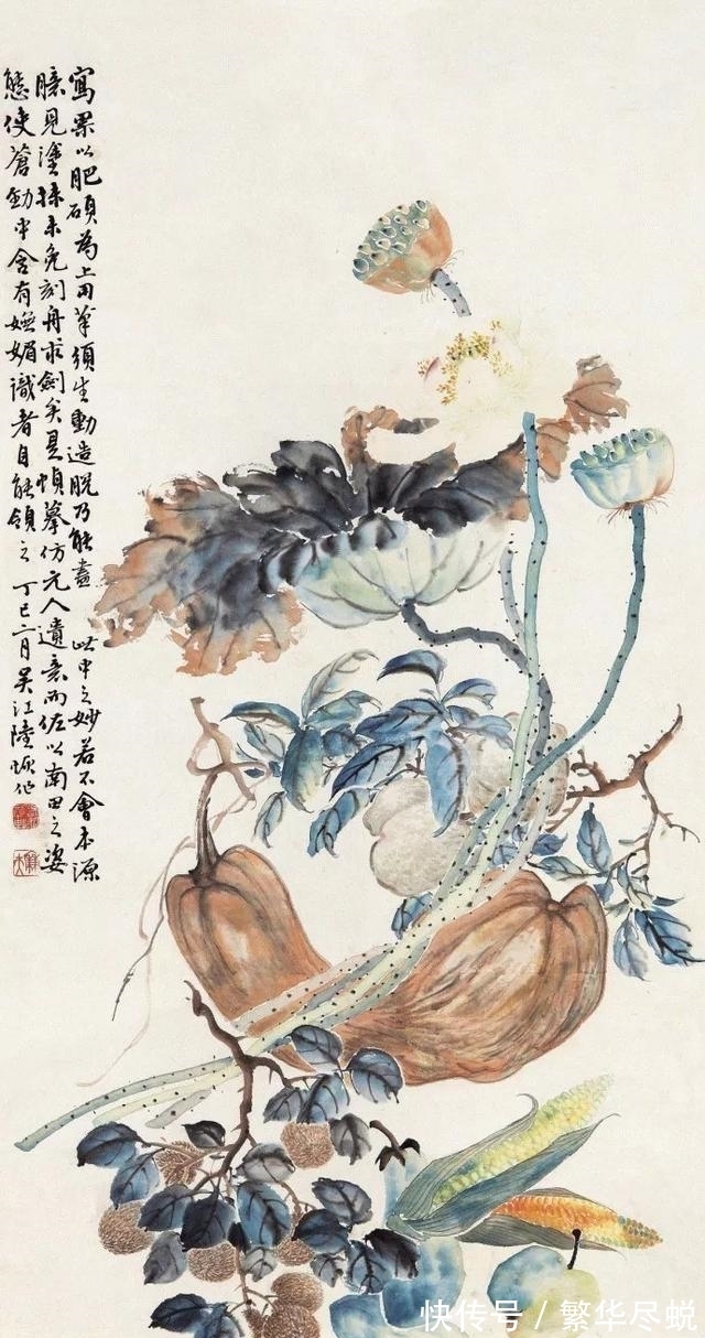 造诣#清代全能画家陆恢,作品之美,刷新你对绘画的认知!