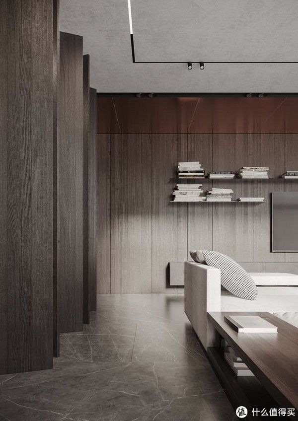 隔断|为什么越来越多的年轻人,喜欢简约风,这套125㎡的家给出了答案