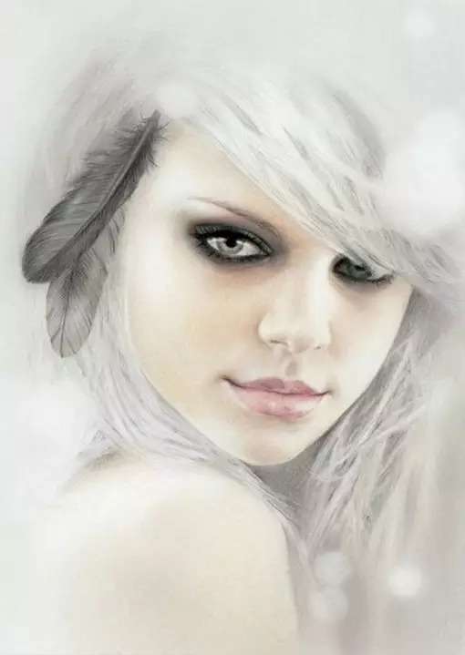 中国@他的素描不同于中国式素描的严谨,反而更像是变魔术!