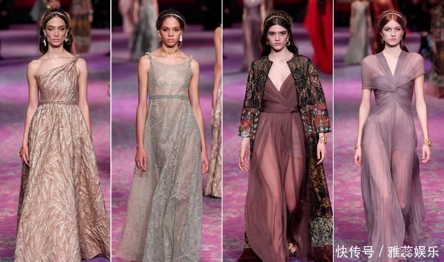 看完迪奥2020年发布的77套时装,我只想说4个字“金碧辉煌”