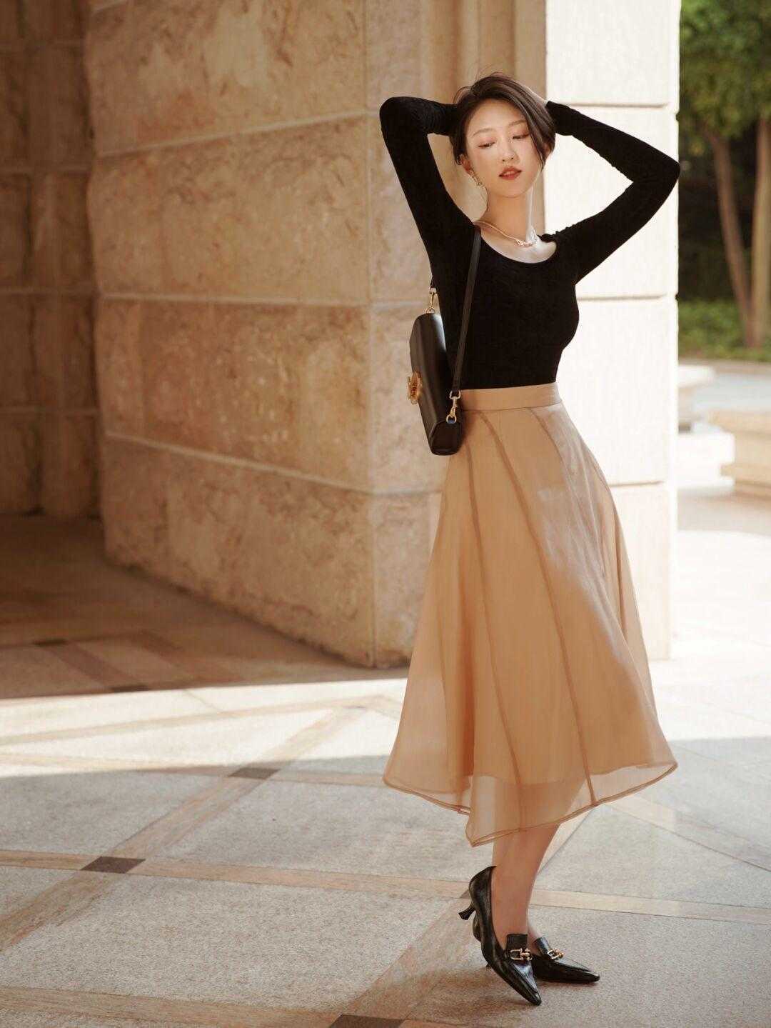 成熟|成熟优雅通勤风，拥有美丽气质，这样穿也很好看