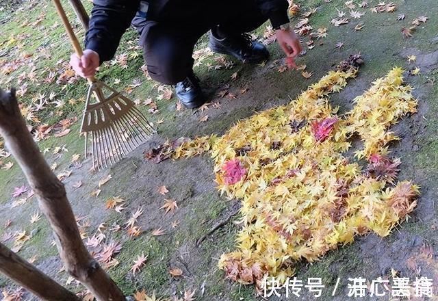 黑板报|日本的老师动漫细胞有点强:黑板上画动漫场景,落叶堆皮卡丘