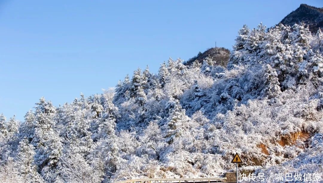 雪后初晴，与阳光相拥，武陵山的雪颜值巅峰！