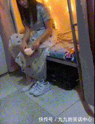 |搞笑GIF段子：七夕她要吃巧克力，让她老公买