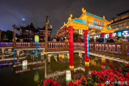 上海|打卡上海豫园灯会巨型老虎灯