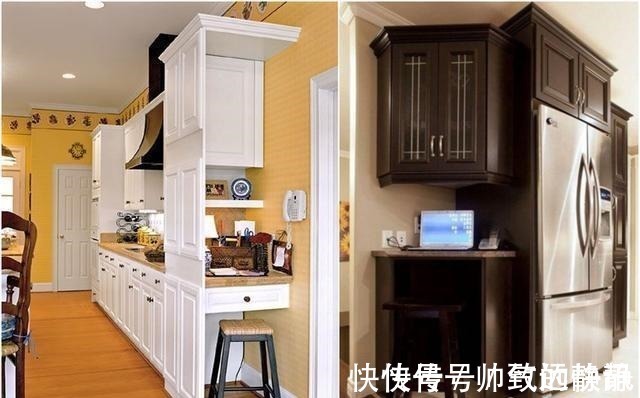 柜子|与其去多打柜子,还不如将侧面这位置利用起来,可置物能办公