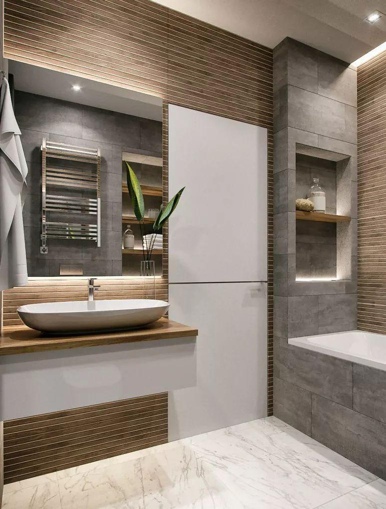 洗手盆|卫生间的10个设计原则,让小卫生间装出豪宅的大气感!