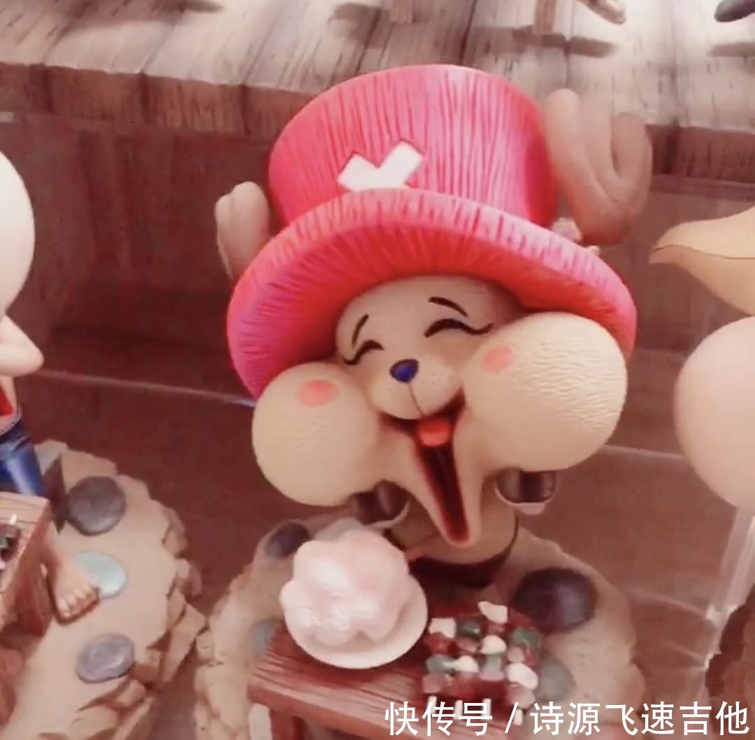 烏索普|海賊王路飛惡搞萌版手辦,被娜美揍那個表情都做出來了