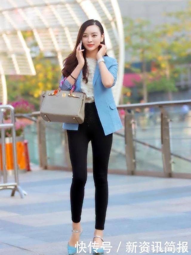 小姐姐真会穿,高领无袖针织衫搭配半身裙好高级,气质不输名模