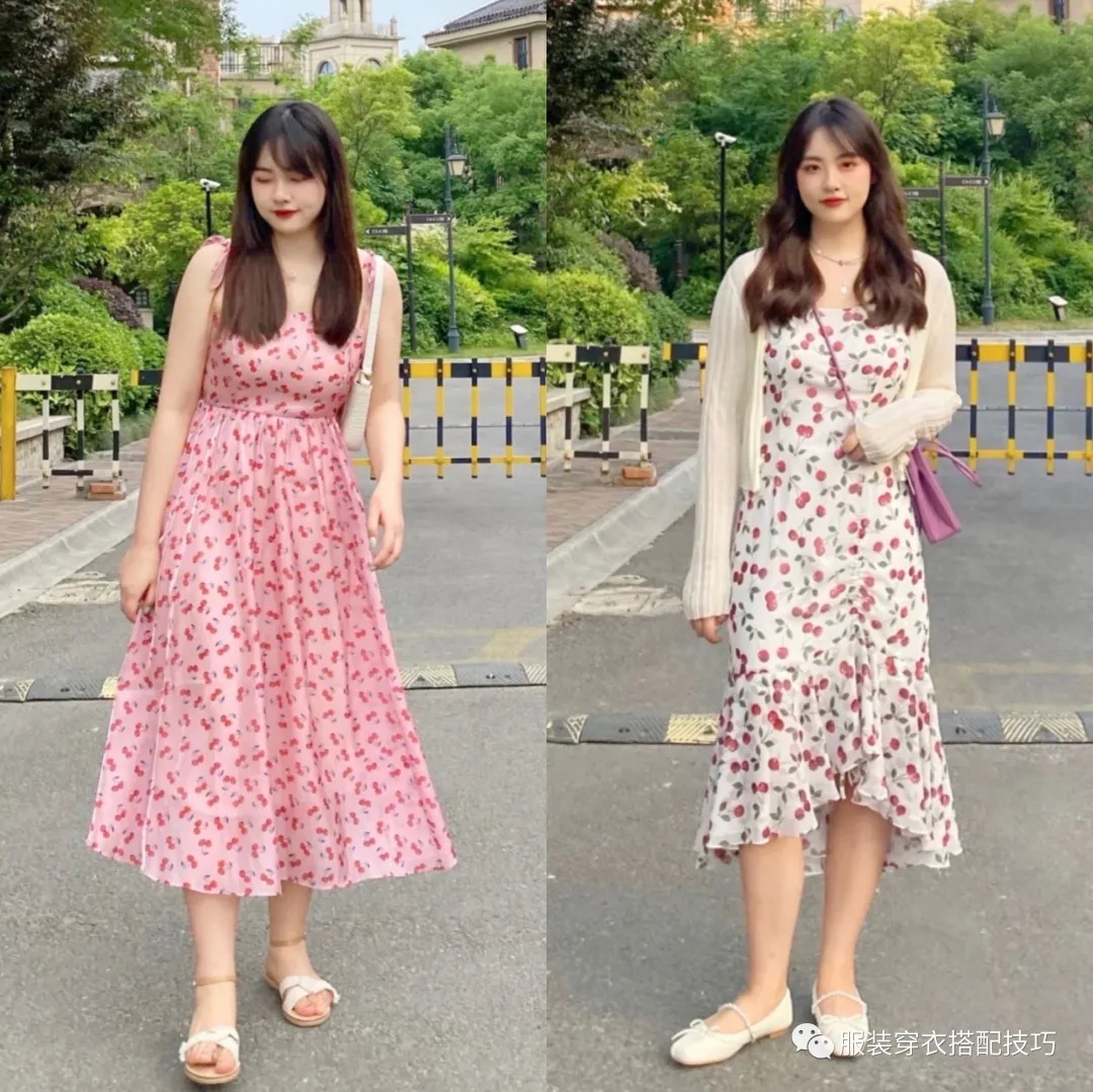 上半身|微胖女生不会选连衣裙?从这几个方面入手,显瘦真的没那么难!
