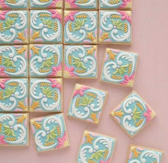 做出|一双巧手,做出童话般的翻糖饼干,看完你会舍不得吃网友称太美