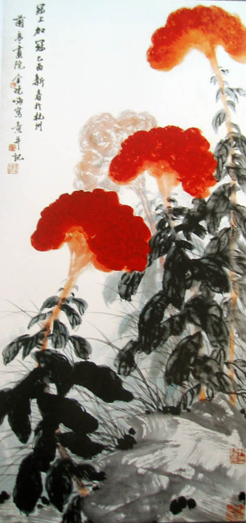 浙江省国际美术交流协会!当代实力画家金晓海——2022迎新春