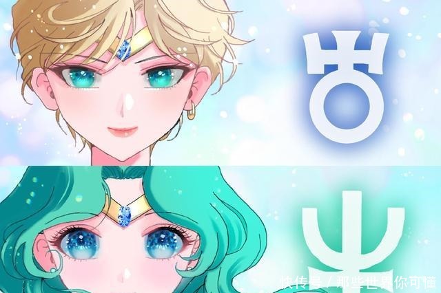 眼睛|外国画师绘制美少女战士同人,10位美少女的标志,你最心动哪个