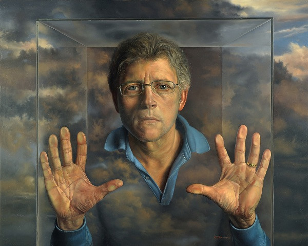 大卫@现代超现实主义画家大卫迈克尔鲍尔斯略带诡异的油画