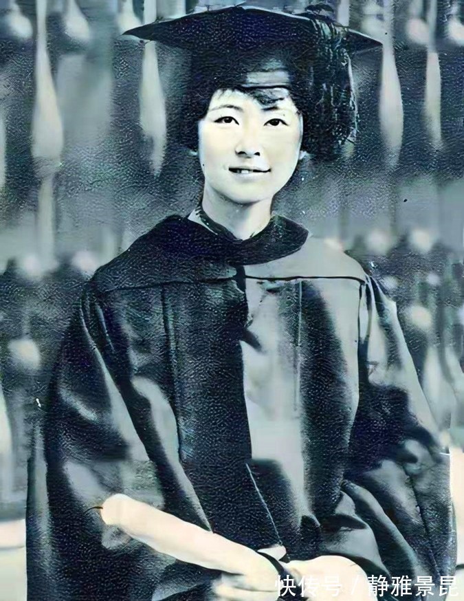 戏剧学院!无法重拍的瞬间:图3是孙中山夫人的留学毕业照,图5是林徽因的大学毕业照
