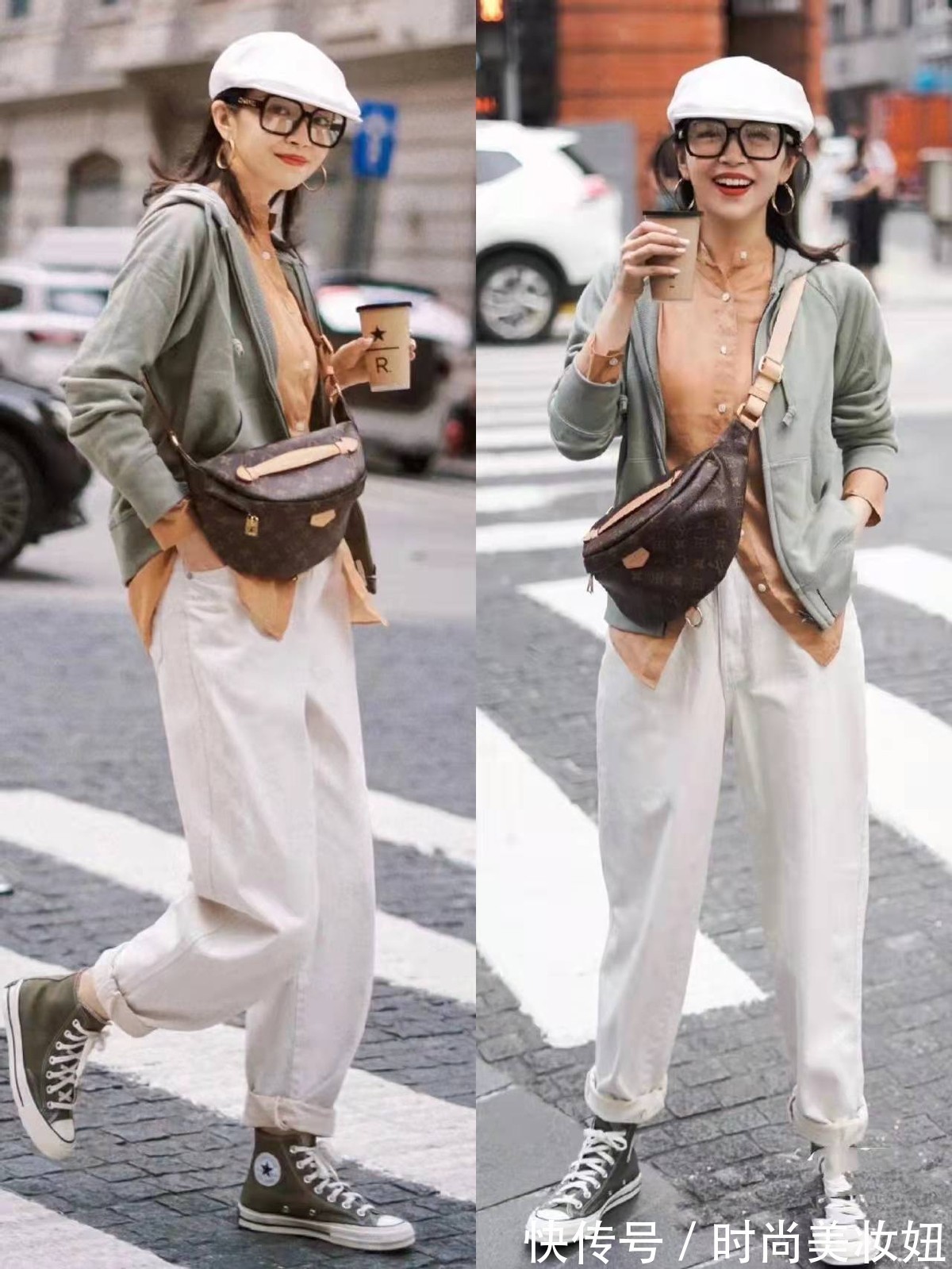 街拍|说到穿搭还是最佩服“三木”,基础款穿出时髦范,高级又洋气
