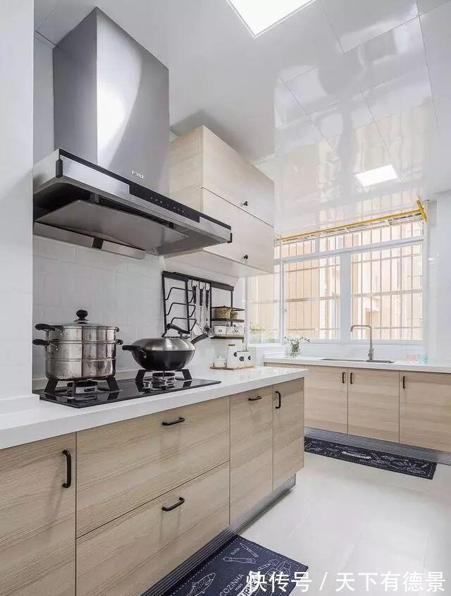 两居室|闺蜜的90㎡北欧两居室,全包14万,卫生间清爽的色调,非常不错