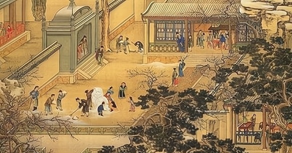 南都繁会图#500年前的明代古画,放大后仔细一瞧,角落中的男人足以改变历史