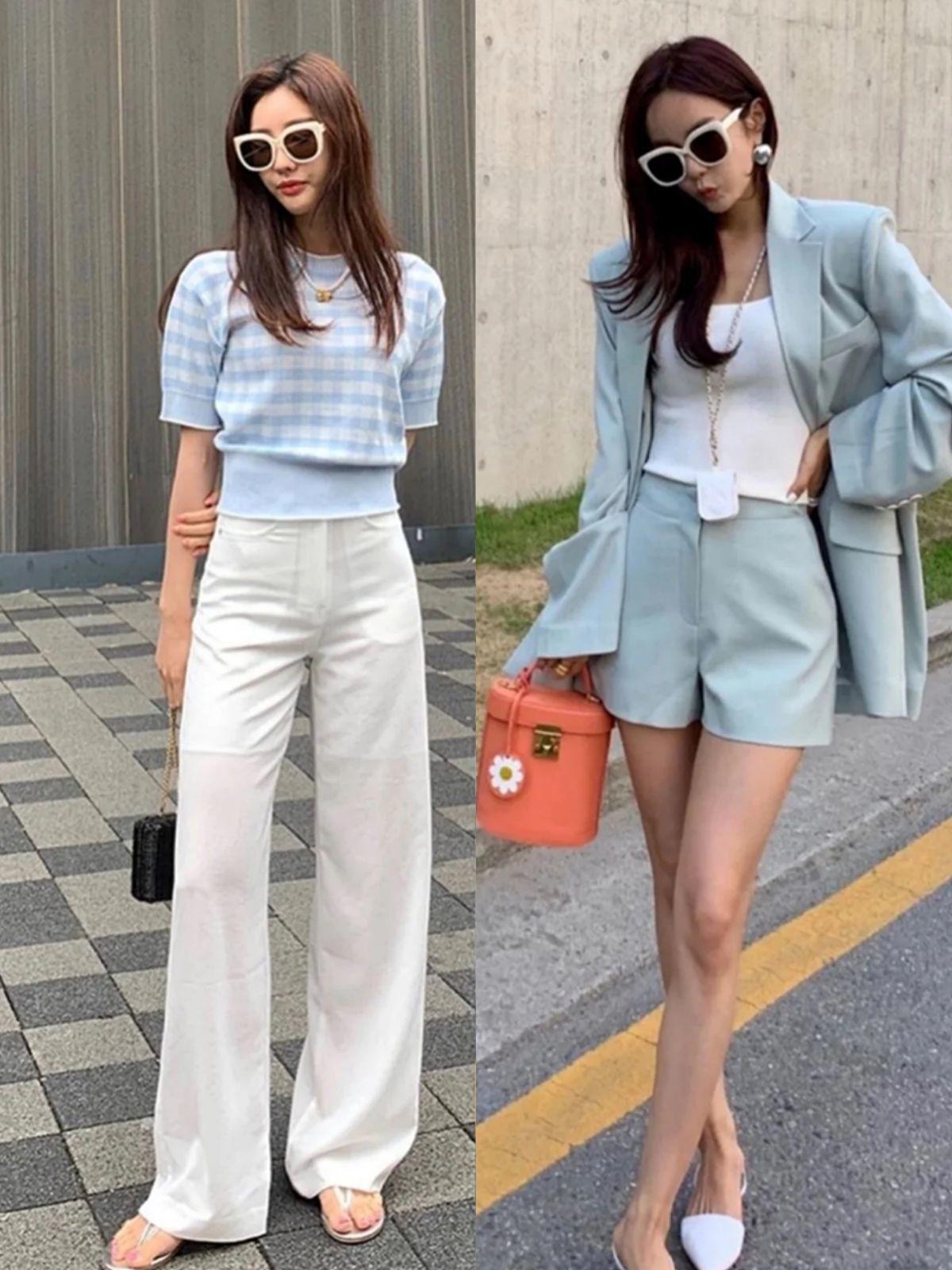 经典色|又被韩国穿搭高手“惊艳”到,chic又高级,学着穿提升气质并不难