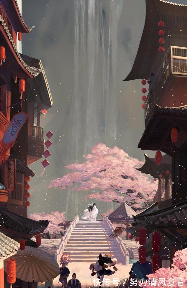 国风#海外版的“魔道祖师”国风相差有点大,但画风好像都能接受