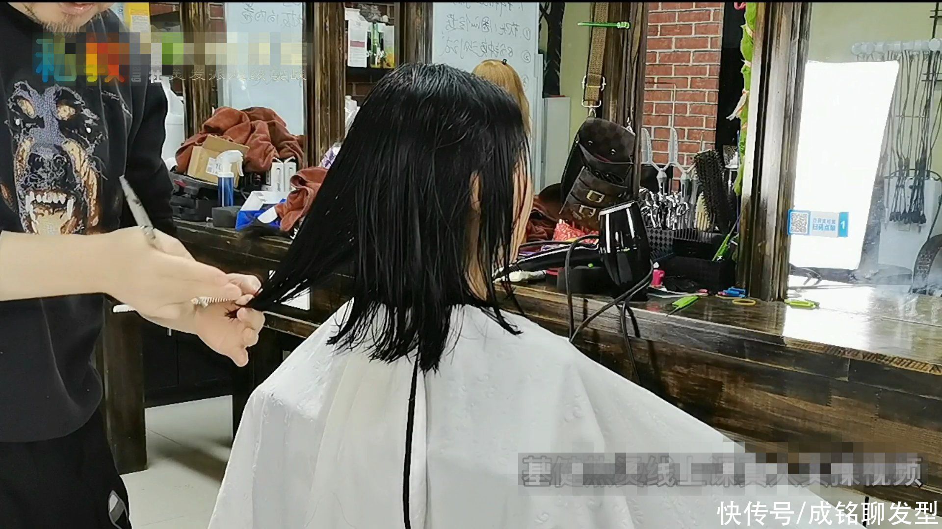 年过五十发量少怎么烫减龄？摩根烫+螺旋卷，蓬松洋气又显发量多