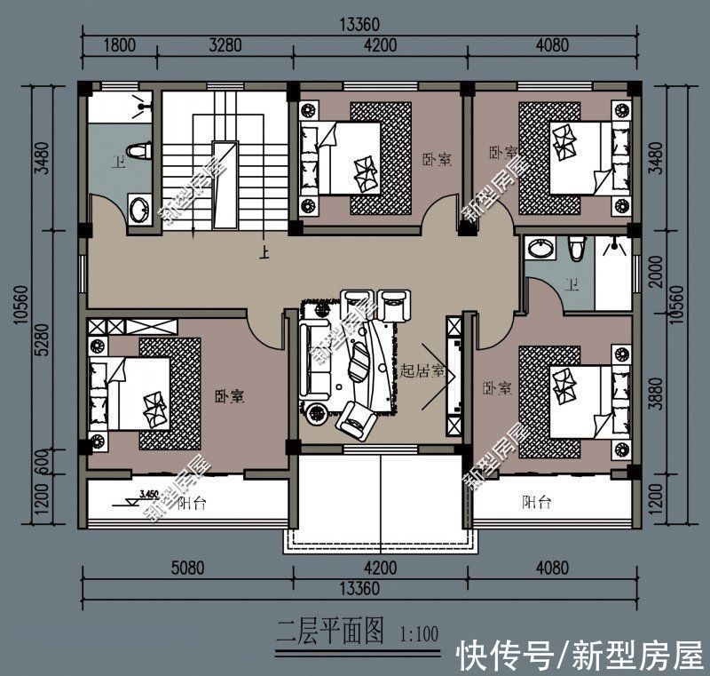 建筑面积|回农村建房,想建一个柴火灶怎么设计?5套图纸供你参考