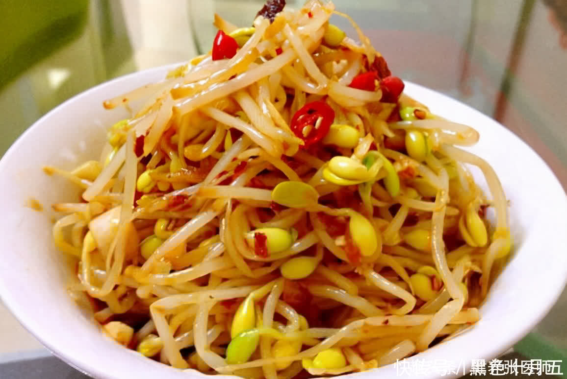 黄豆芽|想长寿全靠吃,3种食物换着来,降脂降压,增强体质,身体棒棒哒