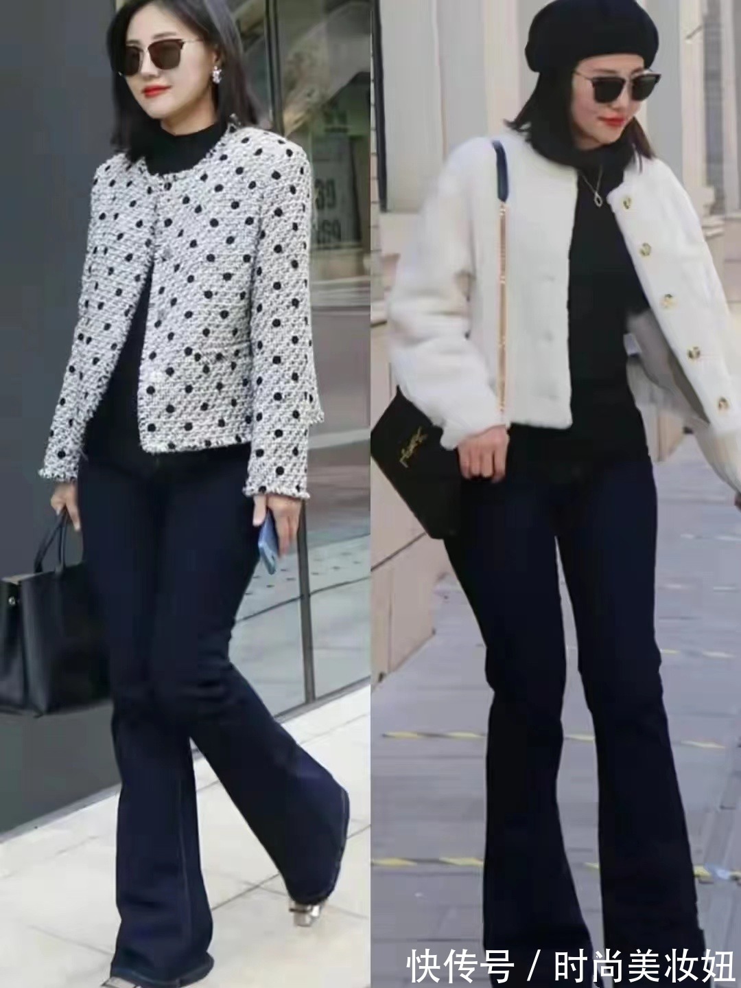 小姐姐 优雅的女人都不爱小脚裤,今年流行这2条裤子,显气质又洋气