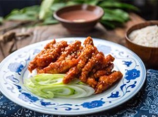 外酥里嫩的糖醋里脊