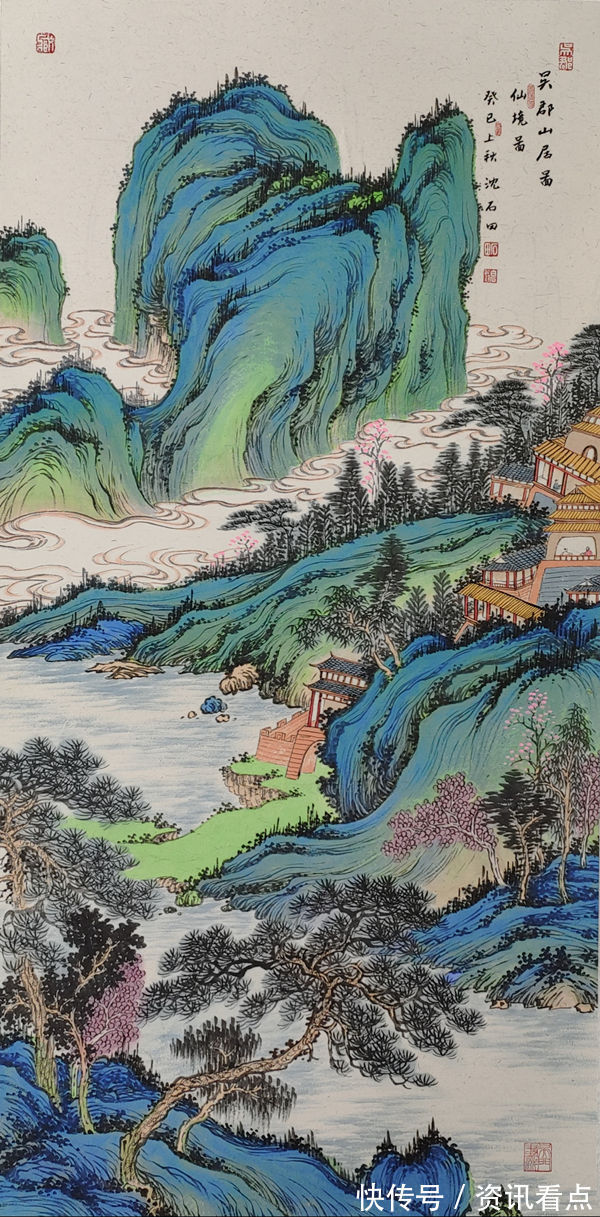 北国风光&沈坤(沈石田)吴门画派掌门人30年臻品巨作《香港艺术馆》预展